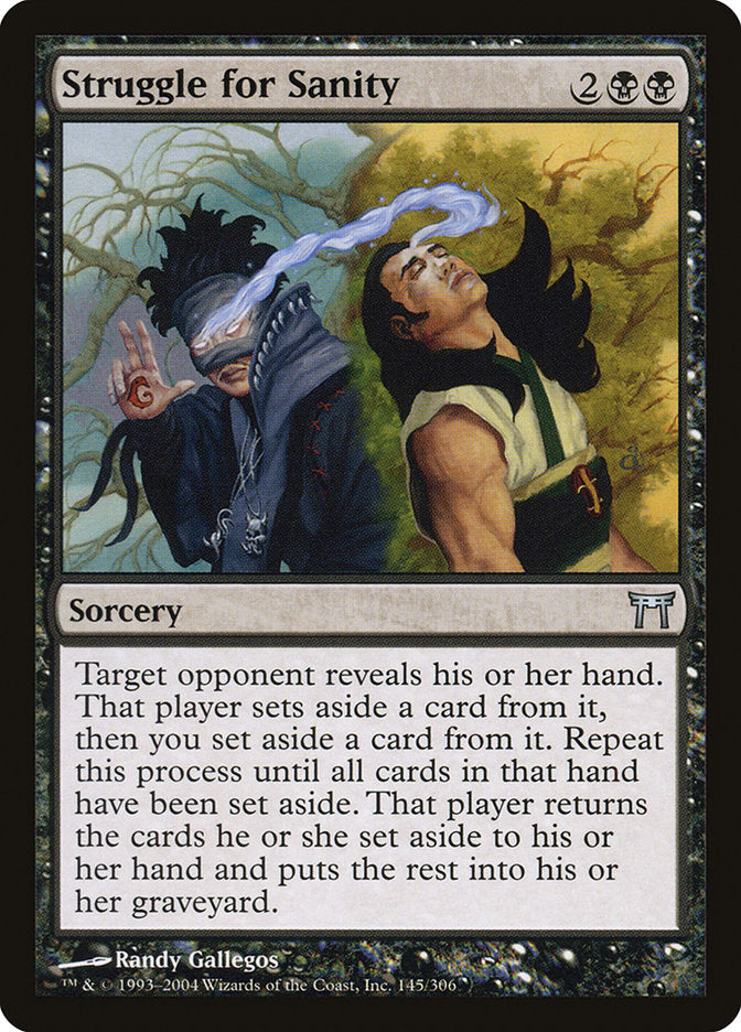 Struggle for Sanity 145 (Champions of Kamigawa)  - Foil | Good Games Adelaide SA