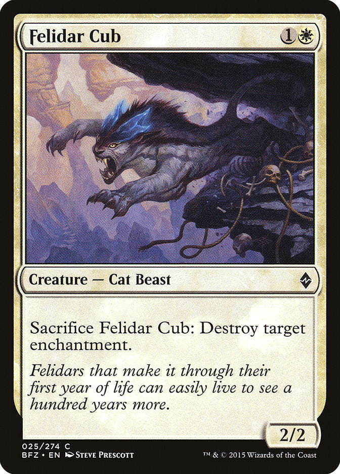Felidar Cub [Battle for Zendikar] | Good Games Adelaide SA