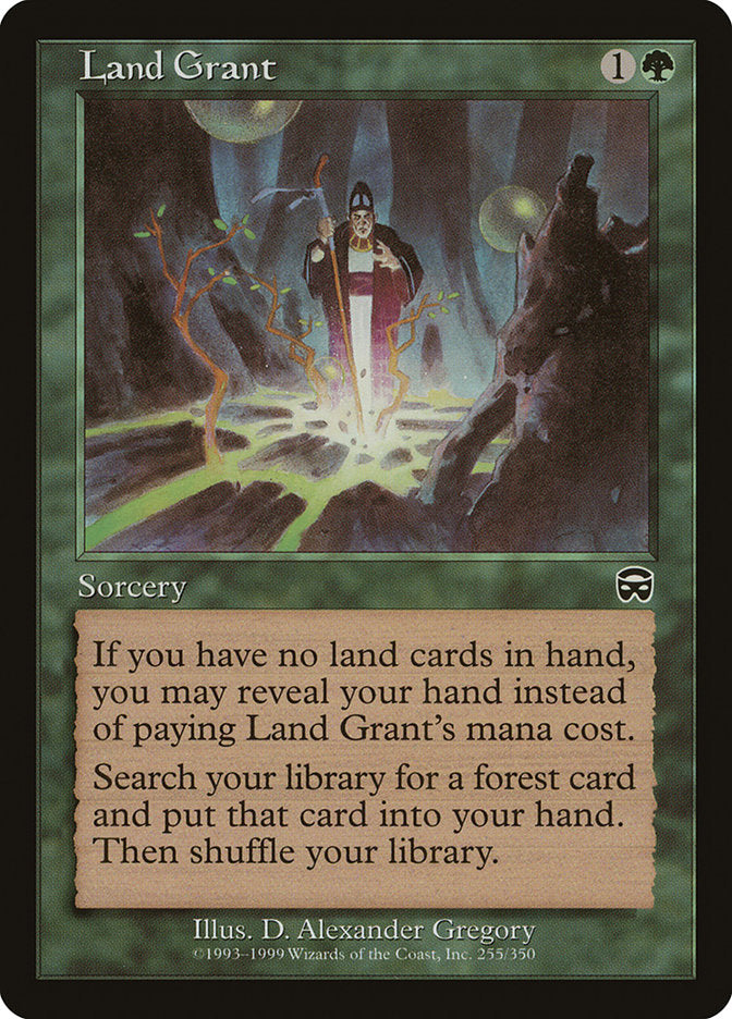 Land Grant 255 (Mercadian Masques)  - Foil | Good Games Adelaide SA
