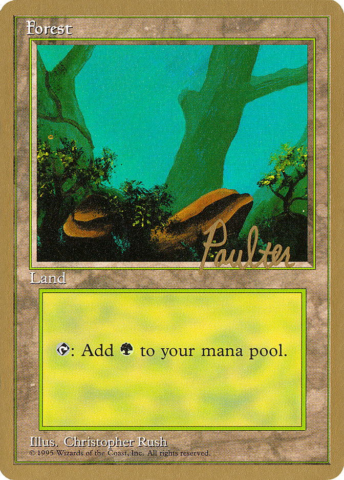 Forest (pp378) (Preston Poulter) [Pro Tour Collector Set] | Good Games Adelaide SA