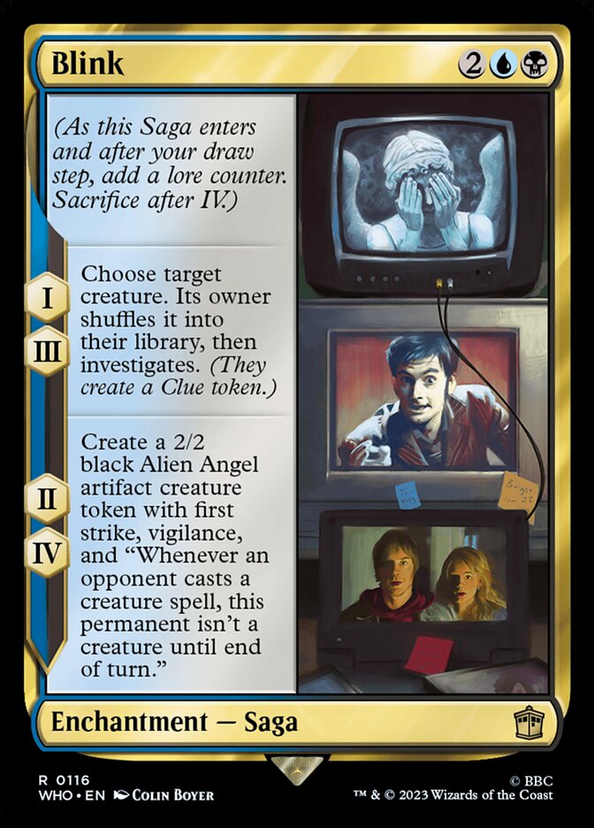Blink 116 (Universes Beyond: Doctor Who)  - Foil | Good Games Adelaide SA