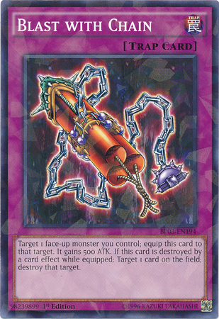 Blast with Chain [BP03-EN194] Shatterfoil Rare | Good Games Adelaide SA
