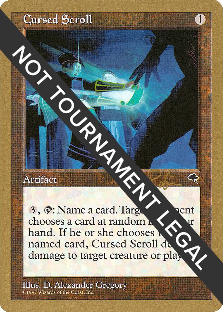 Cursed Scroll 1998 Ben Rubin TMP br281/117 (World Championship Decks)  | Good Games Adelaide SA