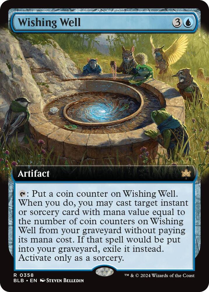 Wishing Well 358 (Bloomburrow)  - Foil | Good Games Adelaide SA