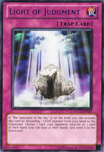 Light of Judgment (Purple) [DL12-EN020] Rare | Good Games Adelaide SA