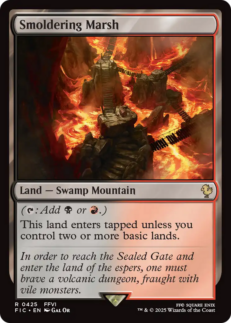 Smoldering Marsh [FINAL FANTASY Commander] | Good Games Adelaide SA