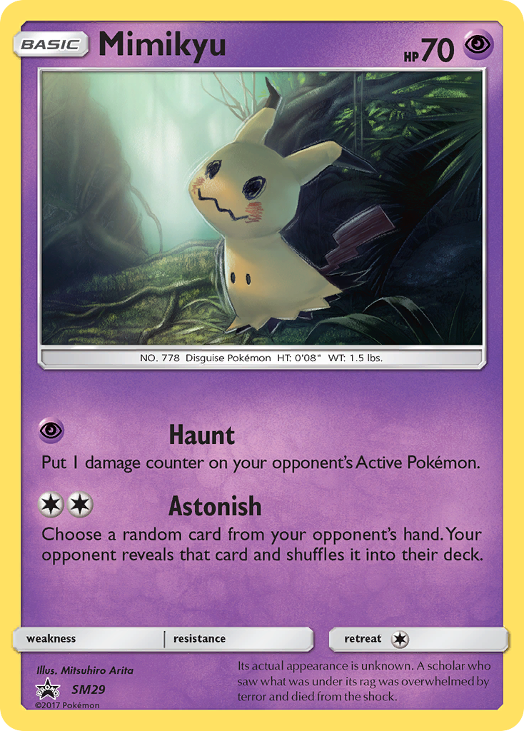 Mimikyu (SM29) [Sun & Moon: Black Star Promos] | Good Games Adelaide SA