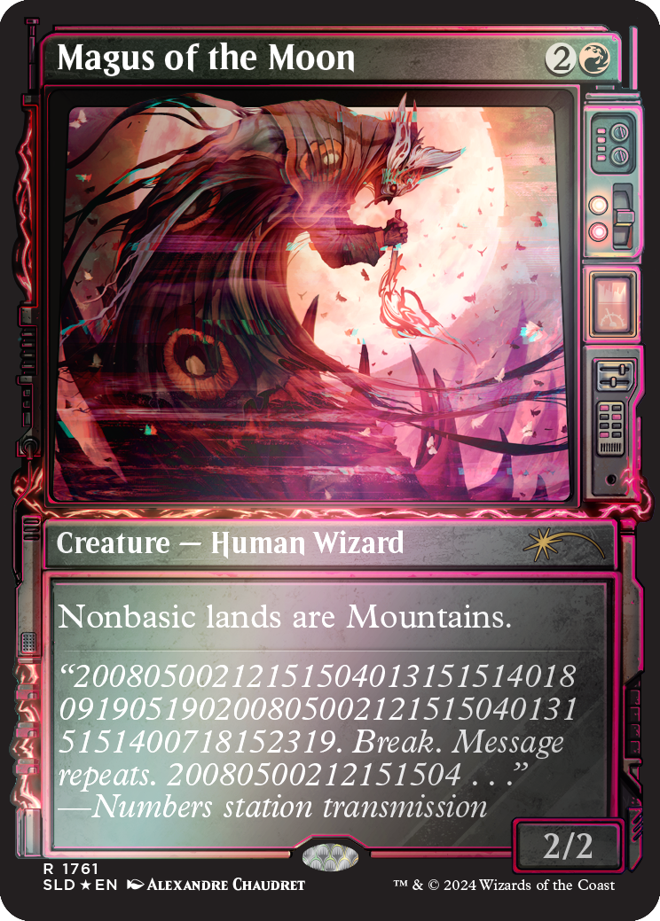 Magus of the Moon (Rainbow Foil) [Secret Lair Drop Series] | Good Games Adelaide SA