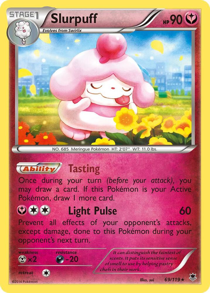 Slurpuff 69/119 (XY - Phantom Forces)  - Holofoil | Good Games Adelaide SA