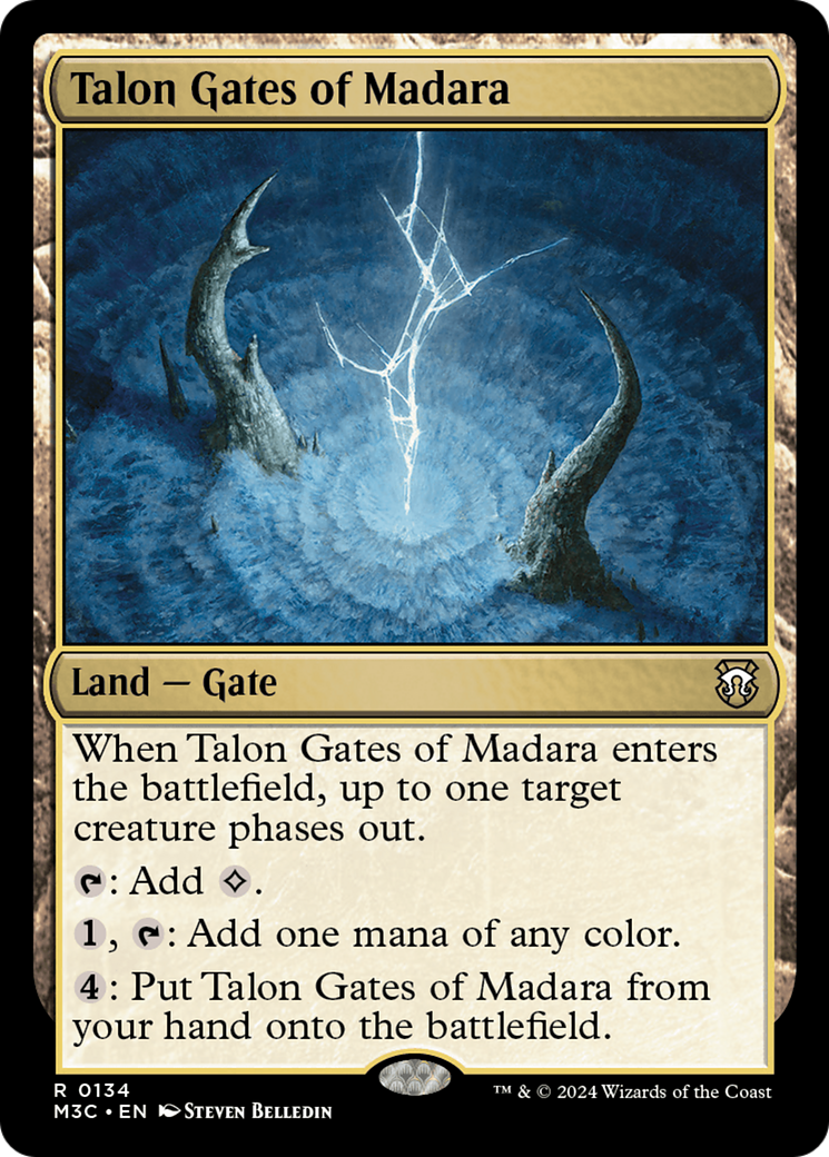 Talon Gates of Madara (Extended Art) (Ripple Foil) [Modern Horizons 3 Commander] | Good Games Adelaide SA