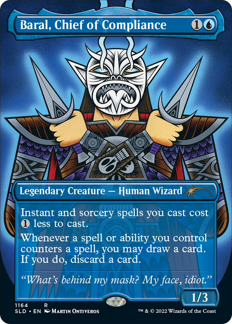 Baral, Chief of Compliance (Borderless) [Secret Lair Drop Series] | Good Games Adelaide SA