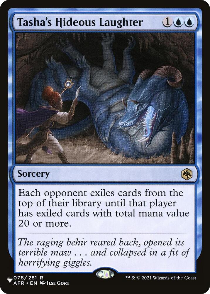 Tashas Hideous Laughter 078/281 (The List Reprints)  | Good Games Adelaide SA