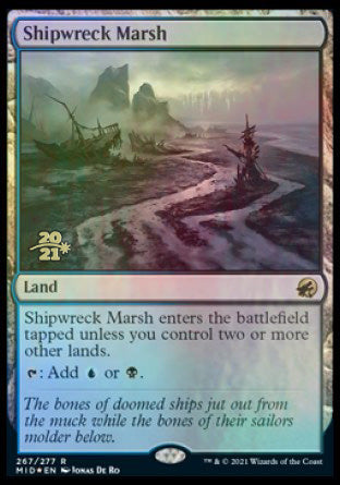 Shipwreck Marsh [Innistrad: Midnight Hunt Prerelease Promos] | Good Games Adelaide SA