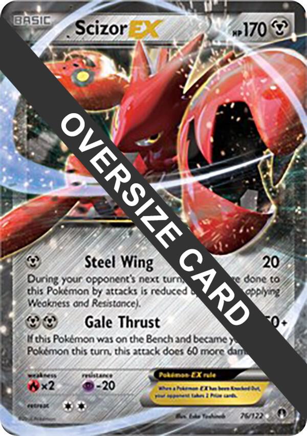 Scizor EX 76 122 076/122 (Jumbo Cards)  - Holofoil | Good Games Adelaide SA