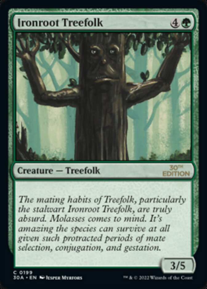 Ironroot Treefolk [30th Anniversary Edition] | Good Games Adelaide SA