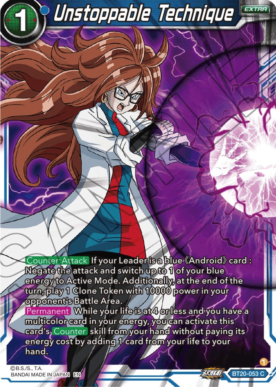 Unstoppable Technique (BT20-053) [Power Absorbed] | Good Games Adelaide SA