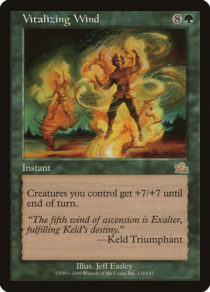 Vitalizing Wind 133 (Prophecy)  - Foil | Good Games Adelaide SA
