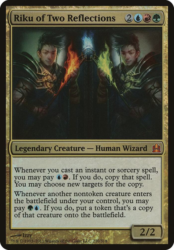 Riku of Two Reflections Commander 220 (Oversize Cards)  - Foil | Good Games Adelaide SA