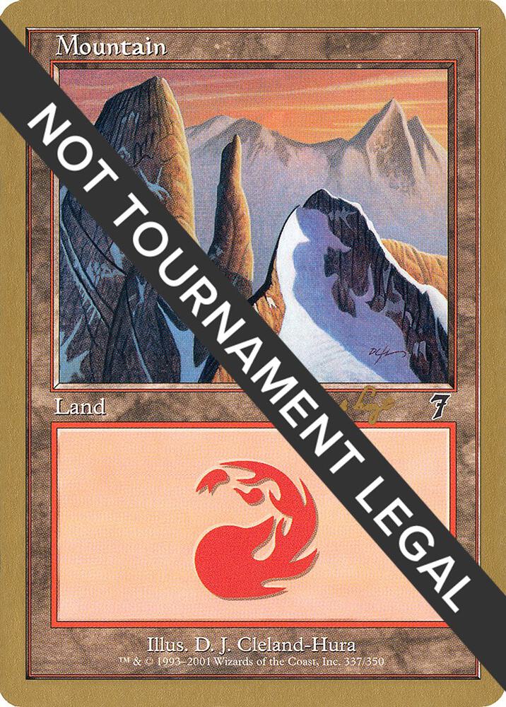 Mountain 337 2001 Tom van de Logt 7ED  (World Championship Decks)  | Good Games Adelaide SA