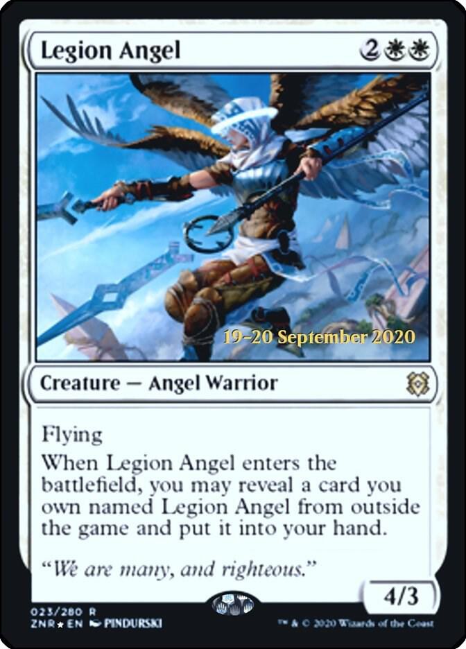 Legion Angel 23 (Prerelease Cards)  - Foil | Good Games Adelaide SA