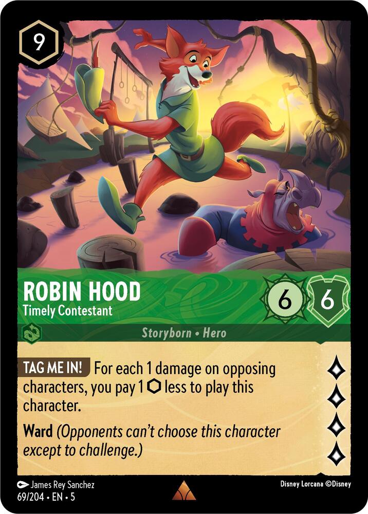 Robin Hood Timely Contestant 69/204 (Shimmering Skies)  | Good Games Adelaide SA