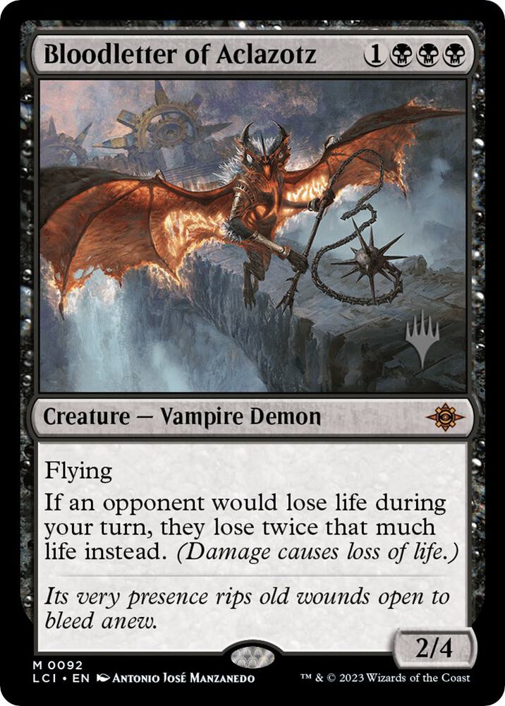 Bloodletter of Aclazotz 92 (Promo Pack: The Lost Caverns of Ixalan)  | Good Games Adelaide SA