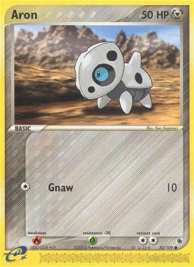 Aron (50/109) [EX: Ruby & Sapphire] | Good Games Adelaide SA