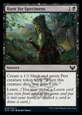 Hunt for Specimens [Strixhaven: School of Mages] | Good Games Adelaide SA