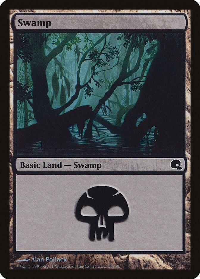 Swamp 30 30 (Premium Deck Series: Graveborn)  - Foil | Good Games Adelaide SA