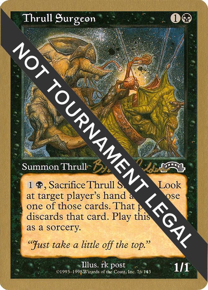 Thrull Surgeon 1998 Brian Selden EXO bs76/117 (World Championship Decks)  | Good Games Adelaide SA