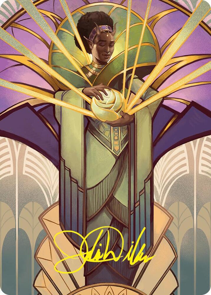 Bloom Tender Art Card 54 54 Gold Stamped Signature 54 (Art Series: Foundations)  | Good Games Adelaide SA