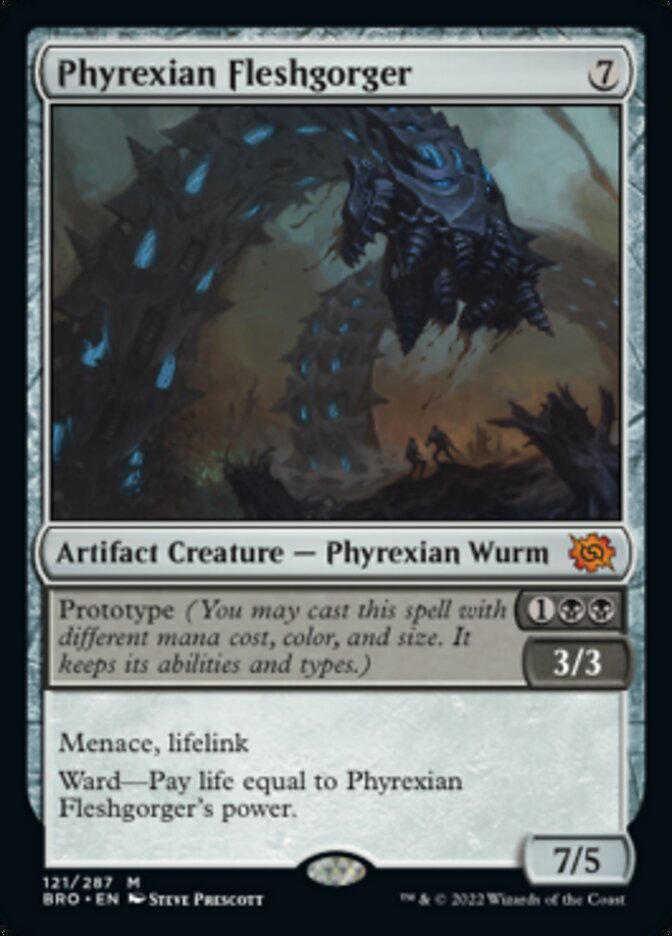Phyrexian Fleshgorger [The Brothers' War] | Good Games Adelaide SA