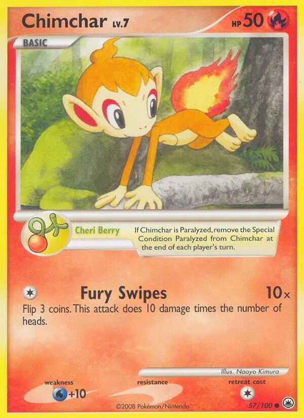 Chimchar 57 57/100 (Majestic Dawn)  | Good Games Adelaide SA