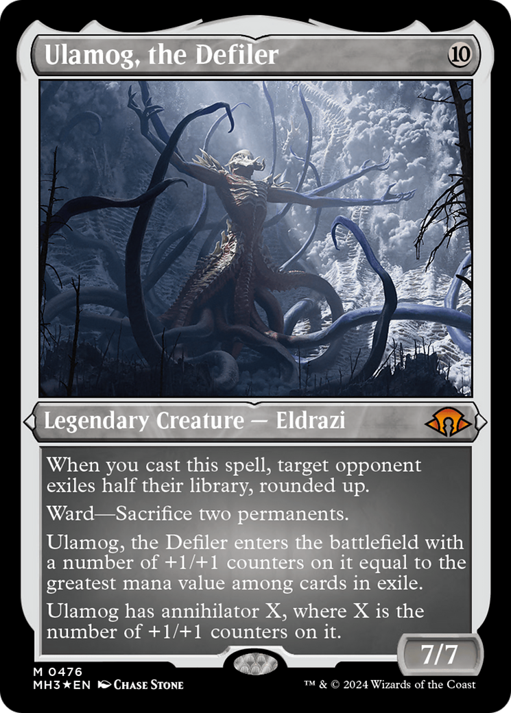 Ulamog, the Defiler (Foil Etched) [Modern Horizons 3] | Good Games Adelaide SA