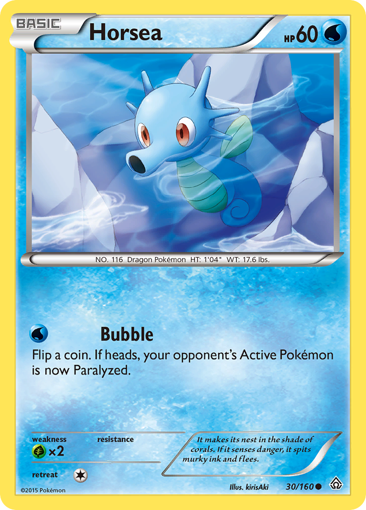 Horsea (30/160) [XY: Primal Clash] | Good Games Adelaide SA