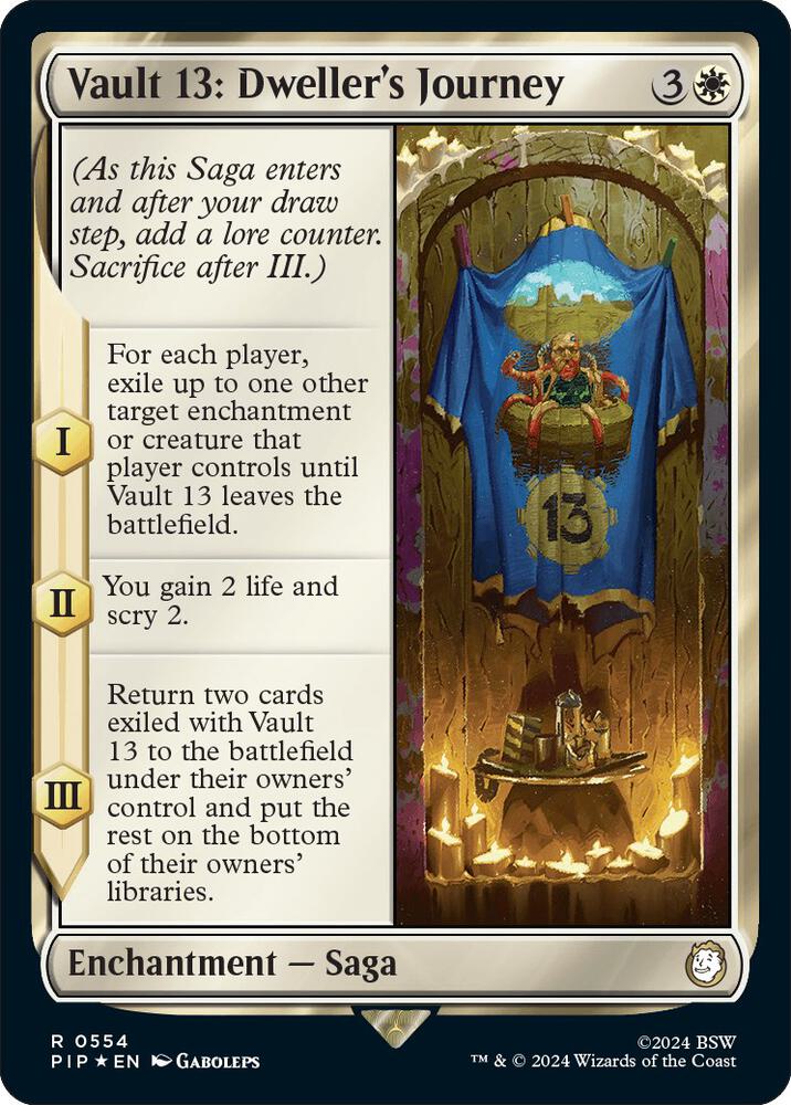 Vault 13: Dweller's Journey 554 (Universes Beyond: Fallout)  - Foil | Good Games Adelaide SA