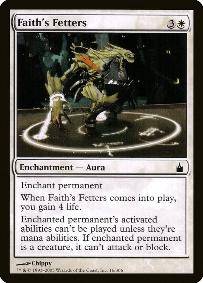 Faith's Fetters 16 (Ravnica: City of Guilds)  - Foil | Good Games Adelaide SA