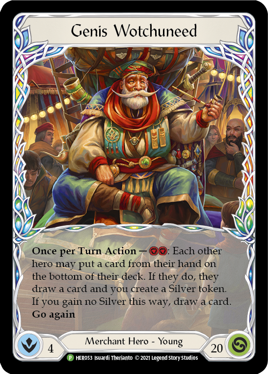 Genis Wotchuneed [HER053] (Promo)  Cold Foil | Good Games Adelaide SA