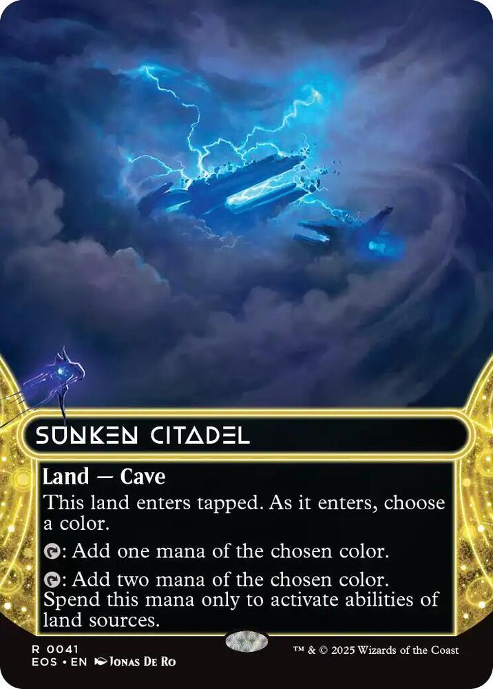 Sunken Citadel  41 (Edge of Eternities: Stellar Sights)  - Foil | Good Games Adelaide SA