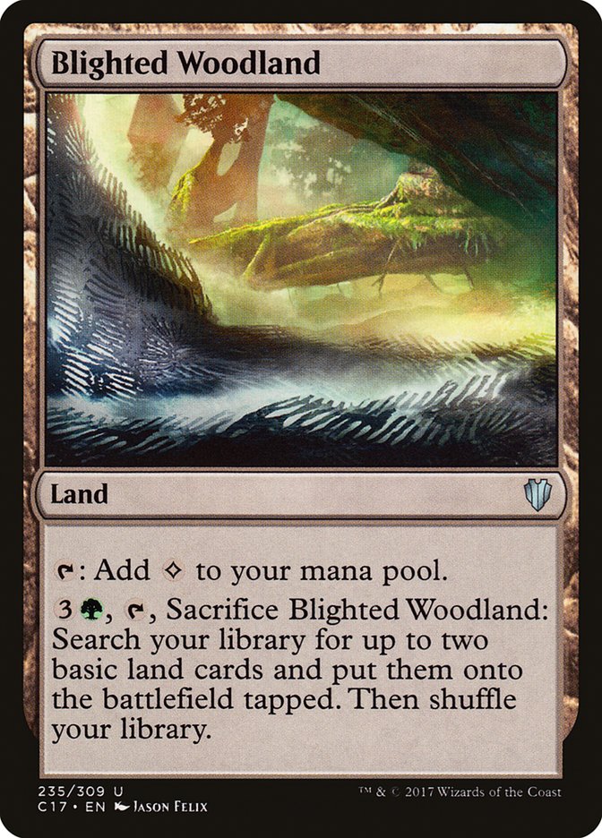 Blighted Woodland [Commander 2017] | Good Games Adelaide SA