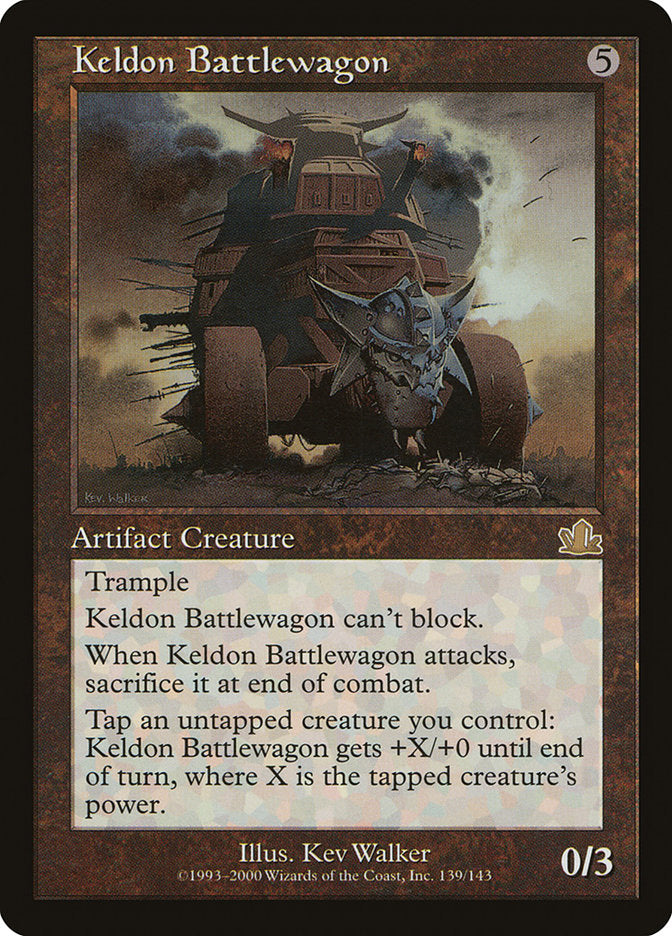 Keldon Battlewagon 139 (Prophecy)  - Foil | Good Games Adelaide SA