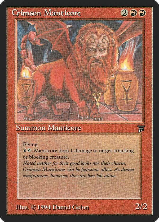 Crimson Manticore  (Legends)  | Good Games Adelaide SA