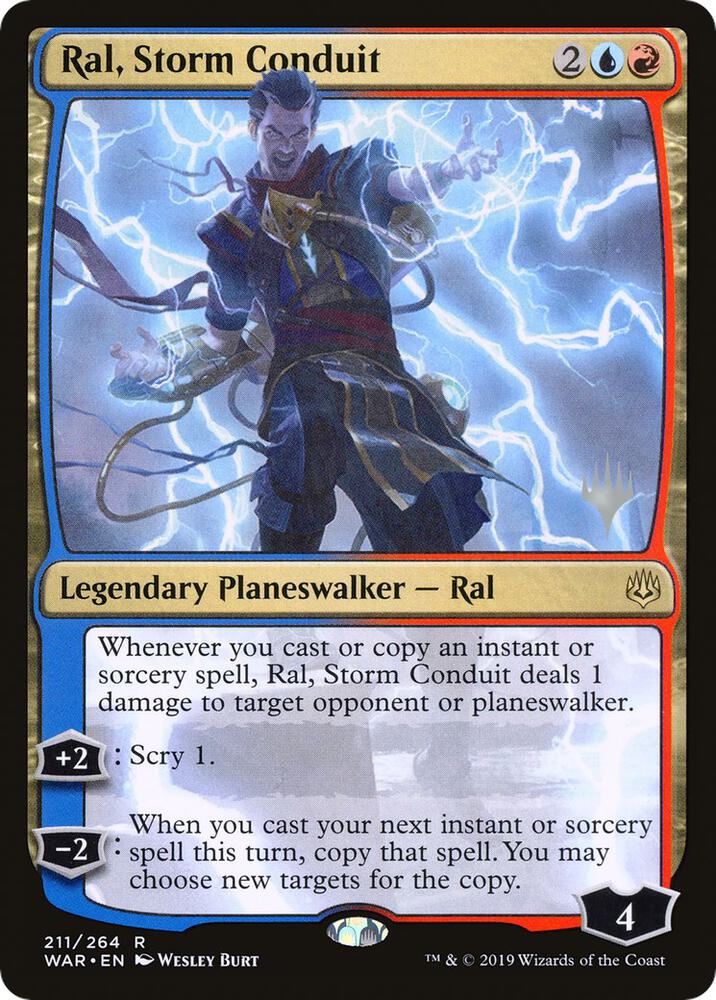 Ral Storm Conduit 211 (Promo Pack: Throne of Eldraine)  | Good Games Adelaide SA