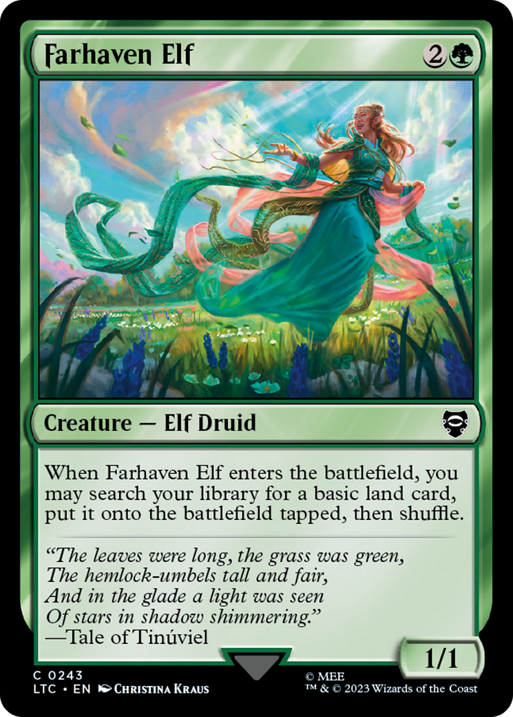 Farhaven Elf [The Lord of the Rings: Tales of Middle-Earth Commander] | Good Games Adelaide SA