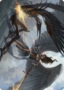 Destroy Evil Art Card 7 (Art Series: Dominaria United)  | Good Games Adelaide SA