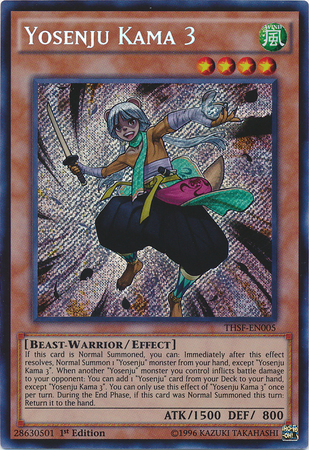 Yosenju Kama 3 [THSF-EN005] Secret Rare | Good Games Adelaide SA