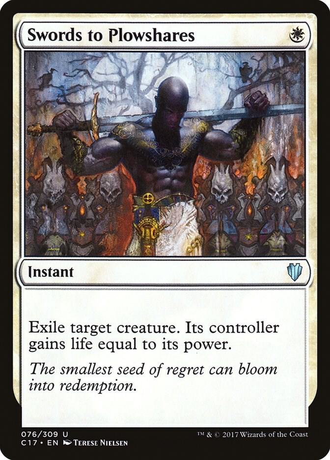 Swords to Plowshares 76 (Commander 2017)  | Good Games Adelaide SA