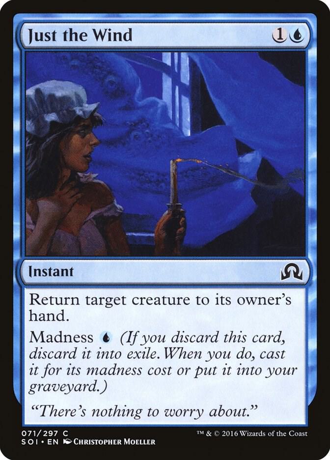 Just the Wind 71 (Shadows over Innistrad)  - Foil | Good Games Adelaide SA