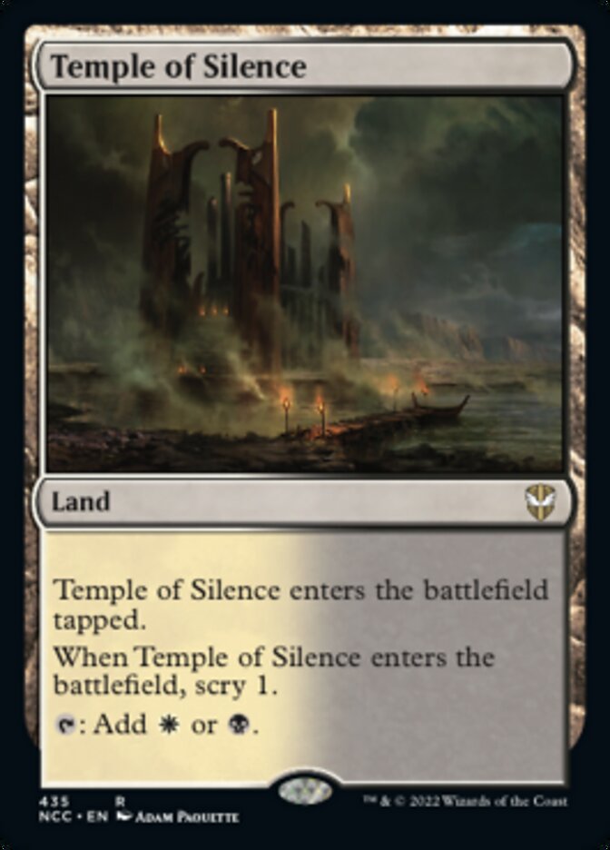 Temple of Silence [Streets of New Capenna Commander] | Good Games Adelaide SA