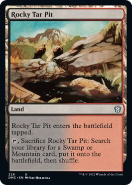 Rocky Tar Pit 228 (Commander: Dominaria United)  | Good Games Adelaide SA